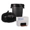 Boardwalk 60 gal Trash Bags, 47 in x 38 in, Extra Heavy-Duty, 1.2 mil, Black BWK 519 - alternate 2